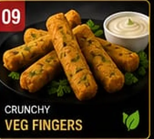 Crunchy Veg Fingers
